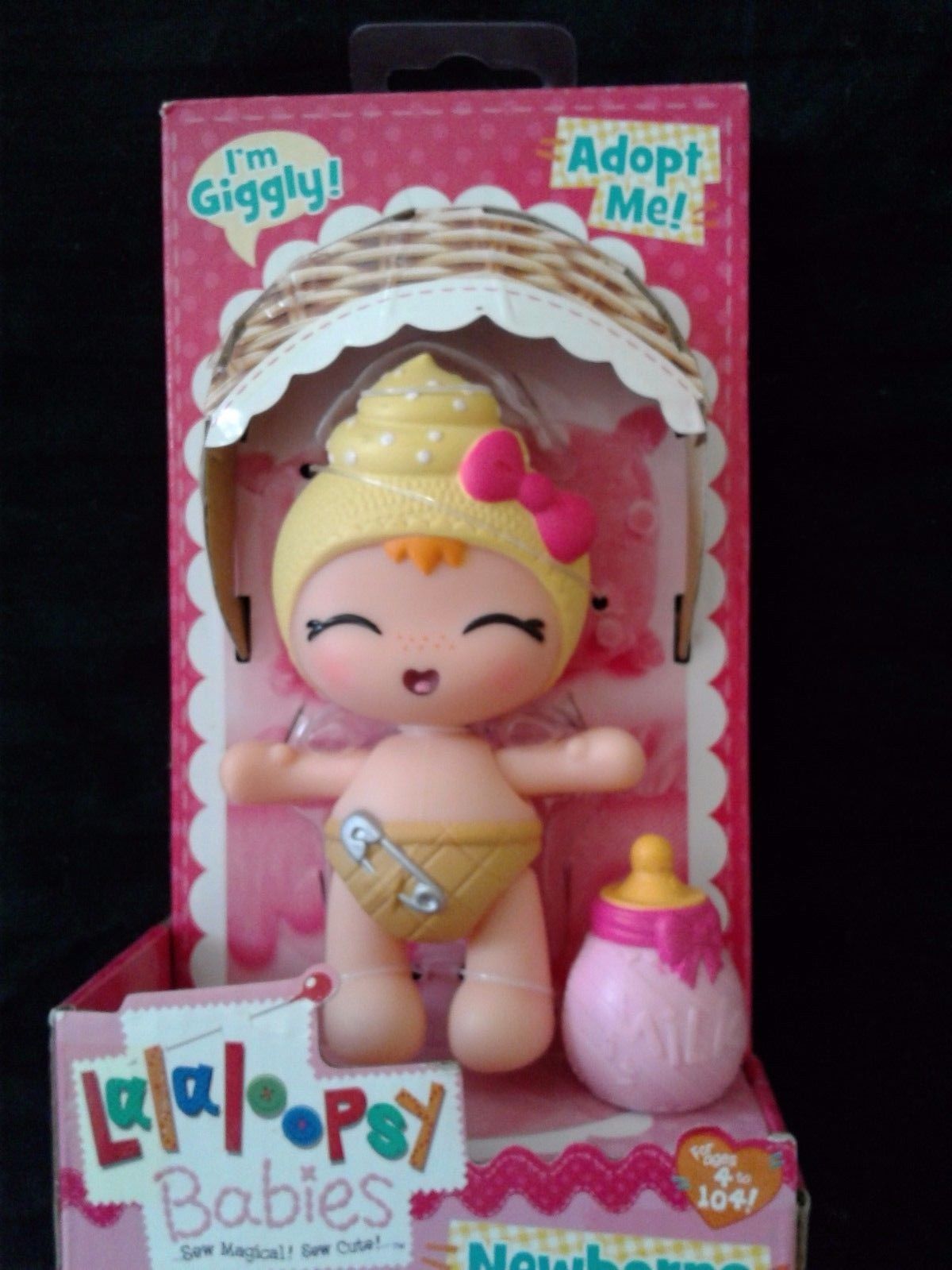 New Womens  Lalaloopsy Giggly Newborn Baby Doll