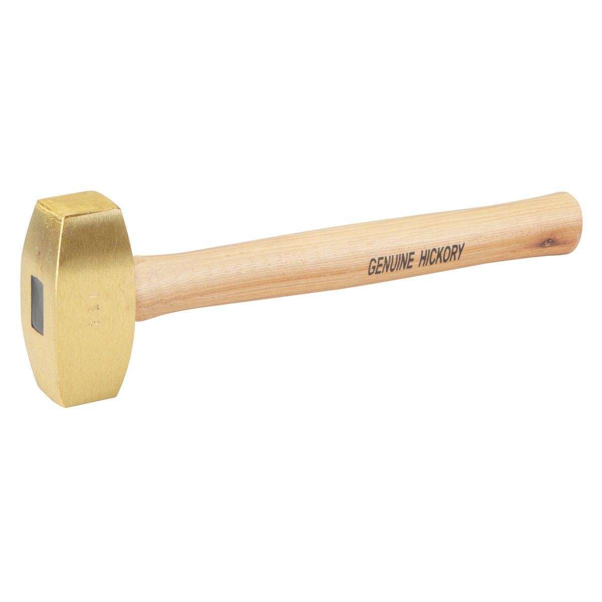 New   Pittsburgh  2 lb. Hickory Handle Brass Hammer
