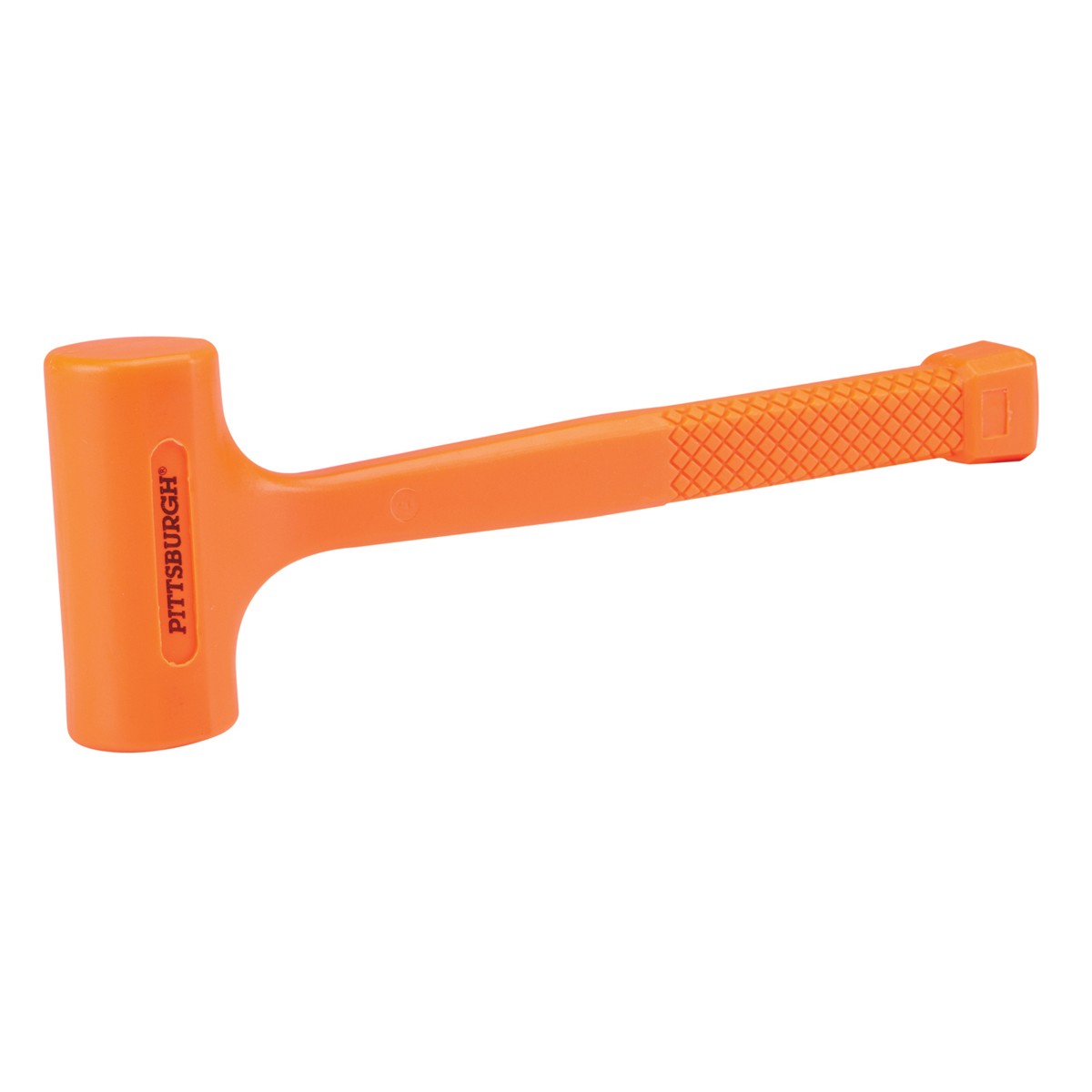 New   Pittsburgh  1 lb. Neon Orange Dead Blow Hammer