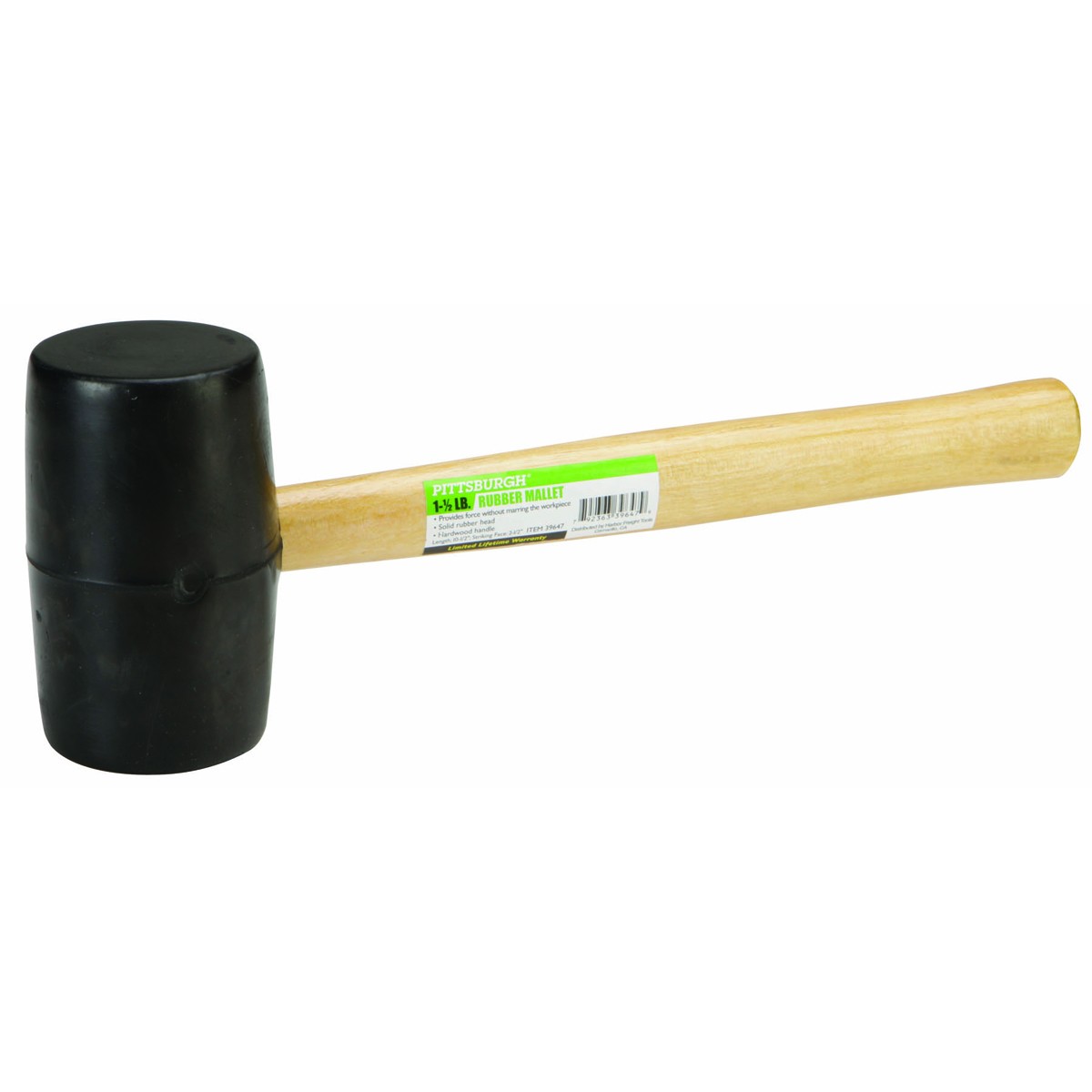 New   Pittsburgh  1-1/2 lb. Rubber Mallet
