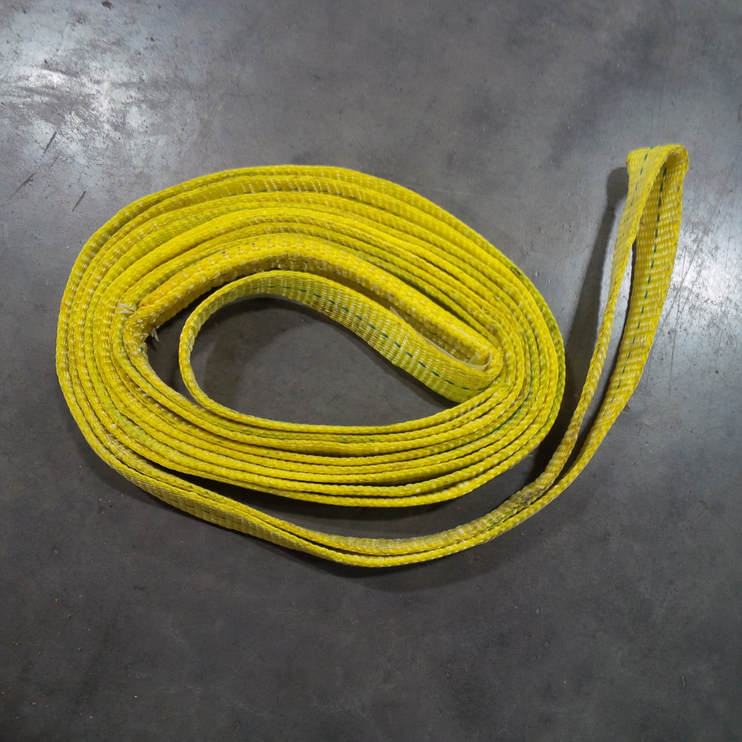 Used   United Slings EN-1-991 Yellow Endless Nylon Sling ...