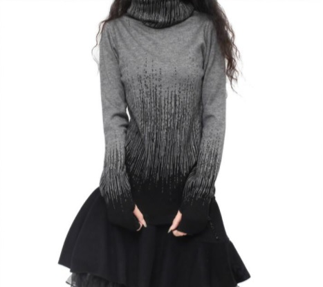 New Womens    Cashmere Turtleneck Sweater