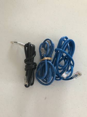 Used     3 Set Internet Cable