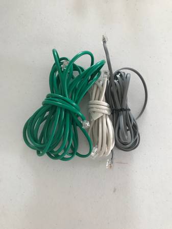 Used     3 Set Phone Cable