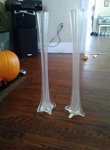 Used     Pair of Candlestick Holders