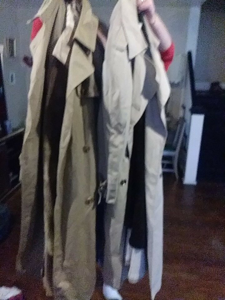 Used     Lot of 2 Overcoats