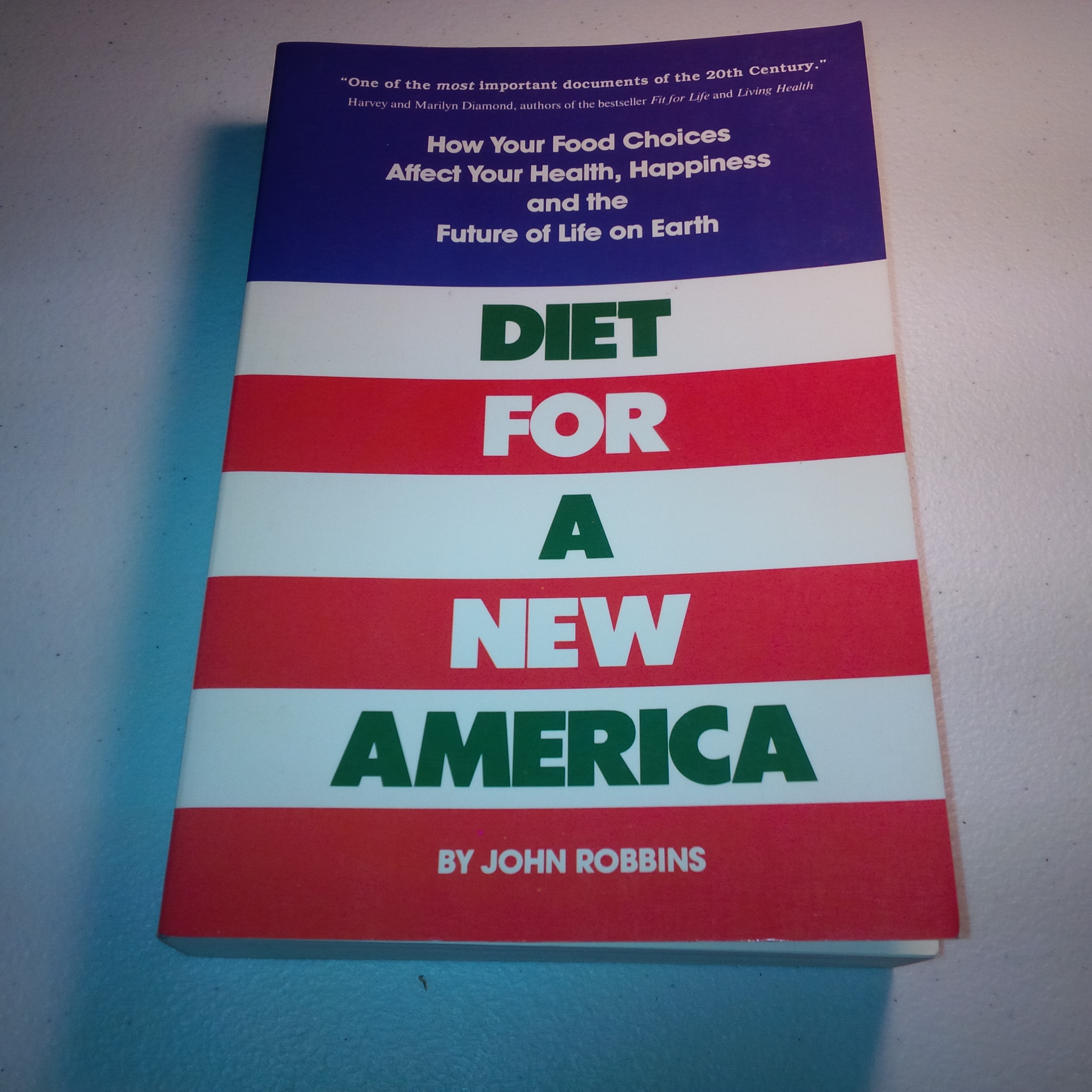 Used  1987 John Robbins 0-913299-54-5 Diet for a New Amer...