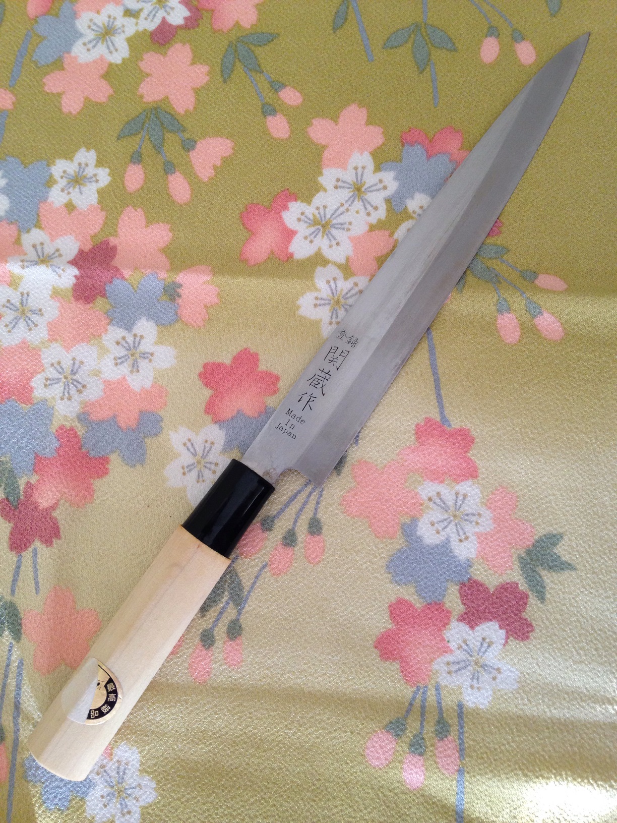 Used   Sekizo  Yanagiba Sashimi Knife 210 mm