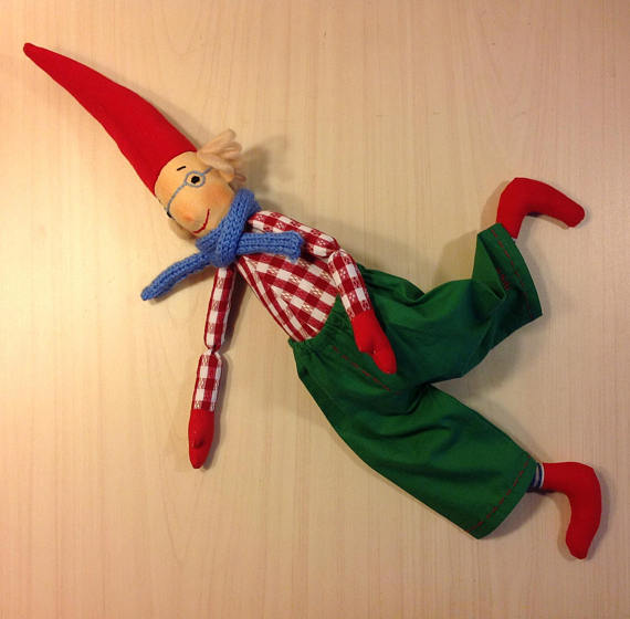 New   NatashaArtDolls Christmas Elf Handmade Cloth Nordic...