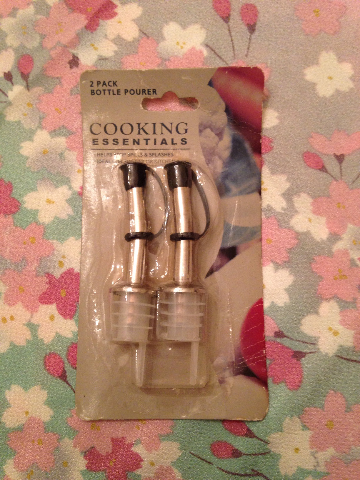 New   Cooking Essentials  2 Pack Bottle Pourer
