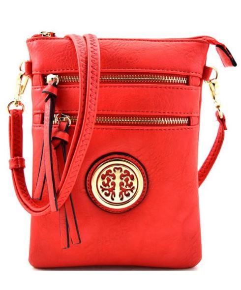 New Womens    On the Go Pop Of Color Purse