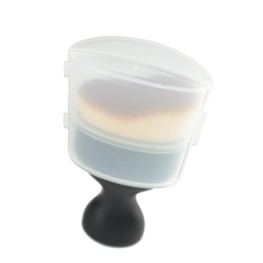 New Womens    Contour Foundation Brush with Lid