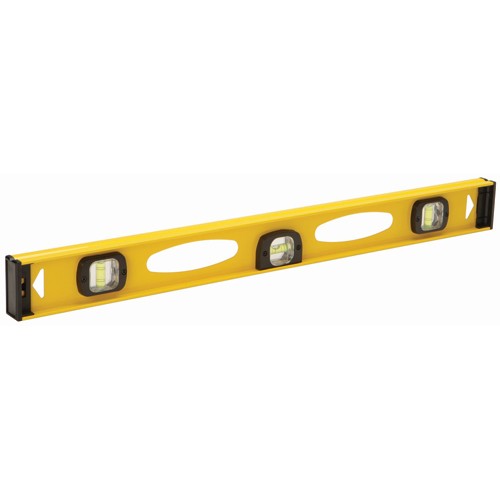 New   Pittsburgh  24 in. Yellow I-Beam Level