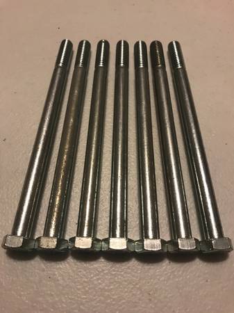 Like New     Hex Bolts 5.5” long, 1/2” diameter 7ct