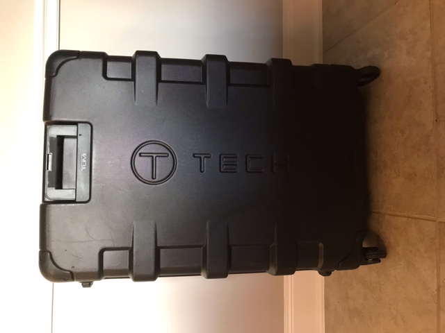 Used     Used Black Tumi | T-Tech Suitcase